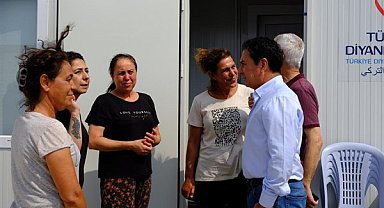 Başkan Aras, rsuz Dostluk Kenti’ni ziyaret etti