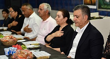 Başkan Bozkurt, Alevi vatandaşların muharrem lokmasına ortak oldu