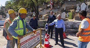 Başkan Büyükkılıç, 3 bölgede doğal gaz ve altyapı çalışmalarını inceledi