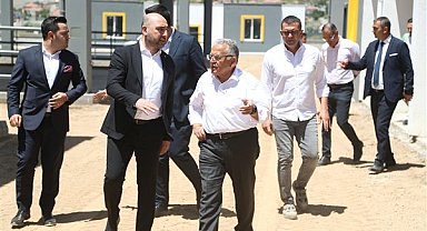 Başkan Büyükkılıç, hayvan pazar yeri projesini inceledi