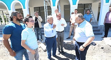 Başkan Büyükkılıç, Mini Terminal ve İncesu yöresel ürünler satış yerini inceledi
