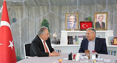 Başkan Büyükkılıç’tan Başkan Yalçın’a ziyaret