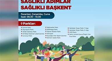 Başkent parklarında spor etkinlikleri yeniden başlıyor