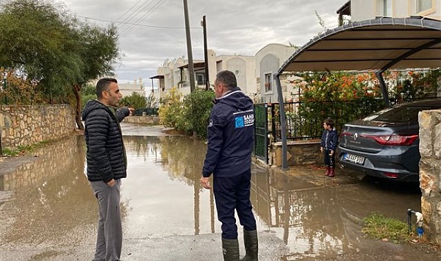 Bodrum Belediyesi Saha Çözüm Ve Koordinasyon Merkezi çalışmalarını sürdürüyor