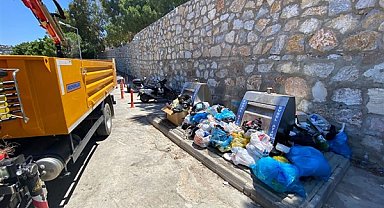 Bodrum’da bayram haftasında 6 bin 500 tona yakın atık toplandı