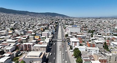 Bursa'da asfalt yenileme çalışmaları sürüyor