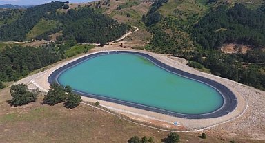 Bursa'da sulama göleti yatırımları devam ediyor