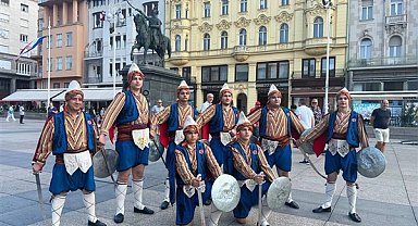 Bursa’nın kılıç kalkanı Zagreb’te ilgiyle izlendi