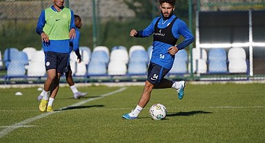 Çaykur Rizespor, ikinci hazırlık maçının çalışmalarını tamamladı
