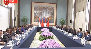 Çin Cumhurbaşkanı Xi Endonezyalı mevkidaşı Joko Widodo ile görüştü