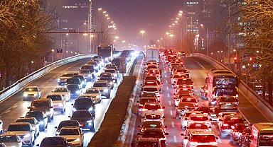 Çin'deki motorlu araç sayısı 426 milyona ulaştı