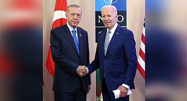 Cumhurbaşkanı Erdoğan, ABD Başkanı Biden ile bir araya geldi