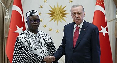 Cumhurbaşkanı Erdoğan, Burkina Faso Büyükelçisi Some’yi kabul etti