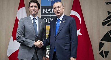 Cumhurbaşkanı Erdoğan, Kanada Başbakanı Trudeau’yu kabul etti