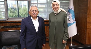 Cumhurbaşkanlığı Başdanışmanı Oruç’tan Başkan Büyükkılıç’a ziyaret