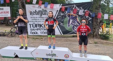 Dağ Bisikleti Türkiye Şampiyonasında, Sakarya'lı 3 sporcu derece elde etti