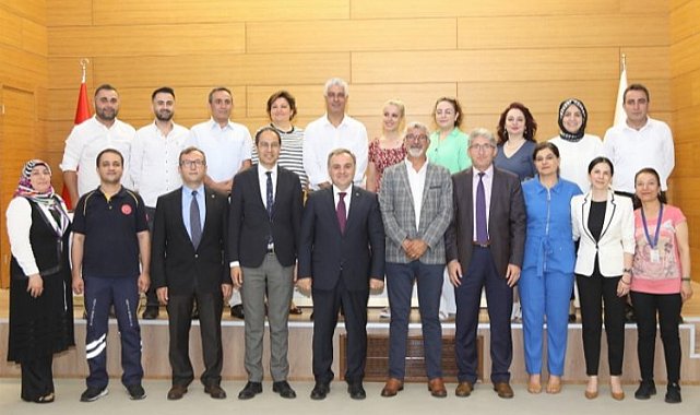 ERÜ'den İl Sağlık Müdürlüğü'ne teşekkür