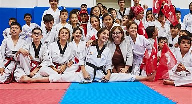 Gaziantep Büyükşehir Belediyesi’nin yaz spor okullarına öğrencilerden ilgi