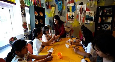 Gaziantep Çocuk Sanat Merkezi’ndeki yaz kurslarına ilgi devam ediyor