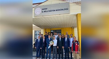 Hatay İl Millî Eğitim Müdürlü Tüysüz yeni görevine başladı