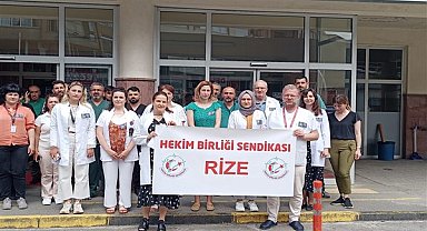 Hekim Birliği Rize İl Temsilciliği meslek şehitlerini andı