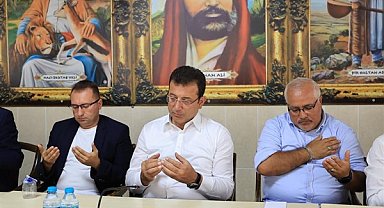 İmamoğlu, Alevi vatandaşların aşure lokmasına ortak oldu