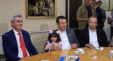 İmamoğlu, Firuzköy Cemevi’nde Alevi vatandaşlarla buluştu