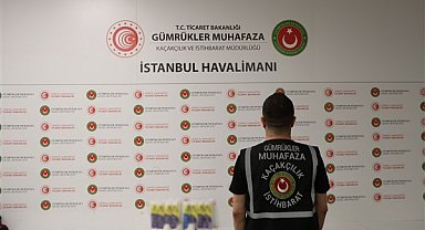 İstanbul Havalimanı’nda 6 kilo 500 gram uyuşturucu ele geçirildi