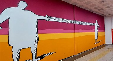 İzmir metro istasyonlarında “Eşitlik Koridorları”