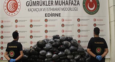 Kapıkule’de 133 kilogram uyuşturucu ele geçirildi