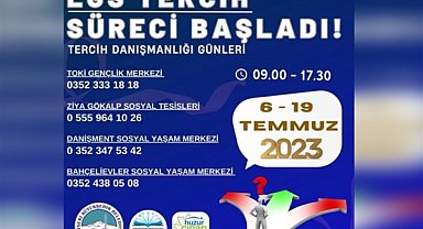 Kayseri Büyükşehir Belediyesi’nden öğrencilere LGS tercih danışmanlığı hizmeti