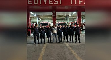 Kayseri İtfaiyesi'nden Antalya’daki yangın söndürme çalışmalarına destek