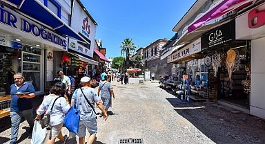 Kemeraltı altyapı çalışmaları devam ediyor