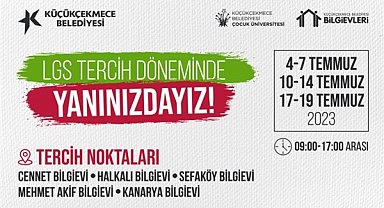 Küçükçekmece’de LGS’ye giren öğrencilere danışmanlık hizmeti veriliyor