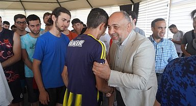 l Müdürü Kasapoğlu, 200 gençle Sultandağı Gençlik Kampı'nda bir araya geldi