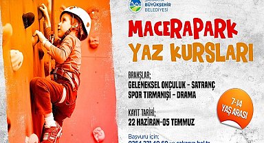 Macera Park yaz kursları başlıyor