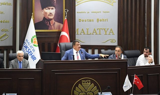 Malatya Büyükşehir Belediye Meclisi, temmuz ayının ilk toplantısını gerçekleştirdi