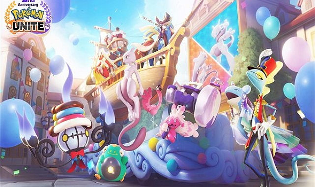 Mewtwo 2. yıl dönümü kutlamaları için Pokémon UNITE arenasına geliyor