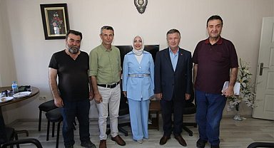 Milletvekili Atabek’ten SGC’ye ziyaret