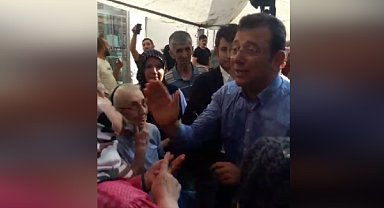 Pazarda İmamoğlu ve vatandaş tartıştı