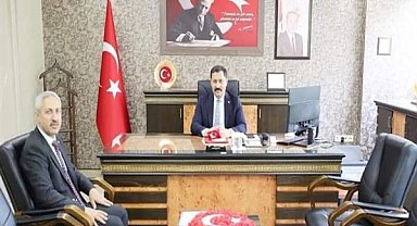 Rektör Eren’den Vali Masatlı’ya ziyaret