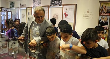 Semt konağı öğrencileri Sanat Sokağı’nı gezdi