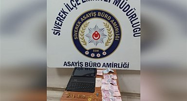 Siverek'te evlerden hırsızlık yapan 1 şüpheli yakalandı