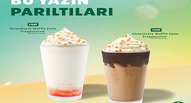 Starbucks Frappuccino ailesinin yeni üyesi: Waffle Cone Frappuccino