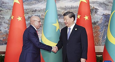 Xi Jinping, Moritanyalı mevkidaşıyla görüştü