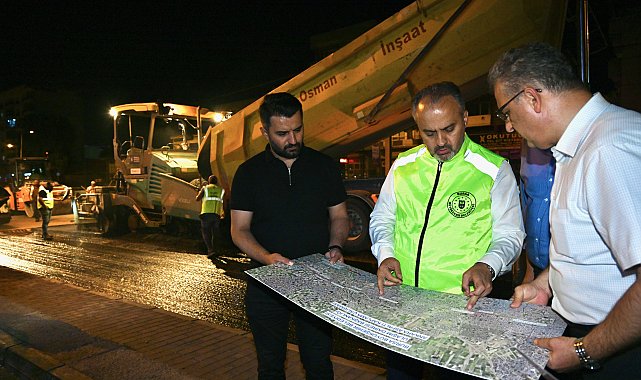 Ankara yolunda çalışmalar sürüyor