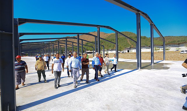 Başkan Gürün Karaçulha Toptancı Hali’nde ı̇ncelemelerde bulundu