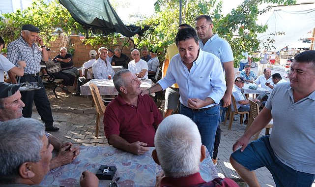 Başkan Aras’tan Turgutreis Ve Karaova ziyareti
