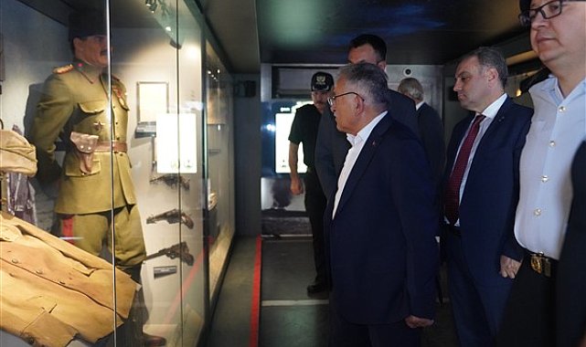 Başkan Büyükkılıç’tan Çanakkale Savaşları Mobil Müze Tırı’na davet