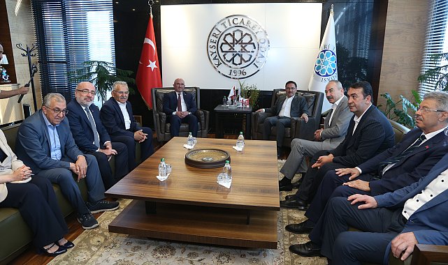 Başkan Büyükkılıç, Vali Çiçek ile TSE-Sektör Buluşmaları Toplantısı’na katıldı